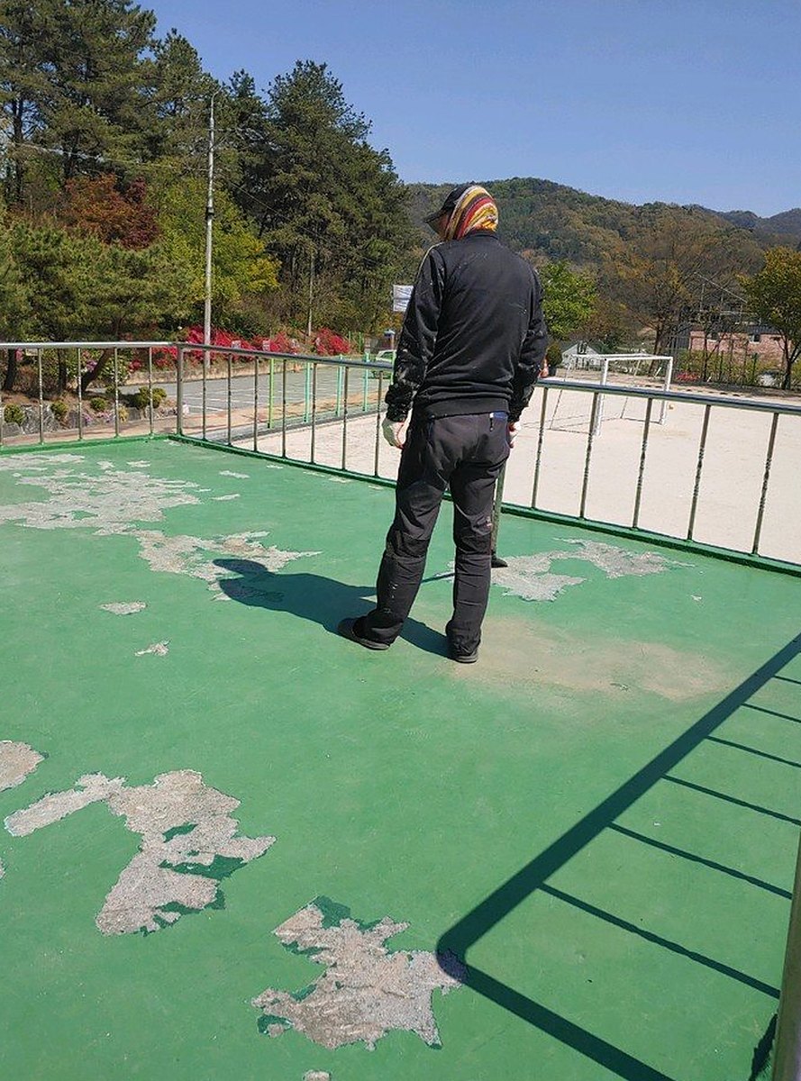 무주 시설물·고소작업 - 난간·구조물 도장