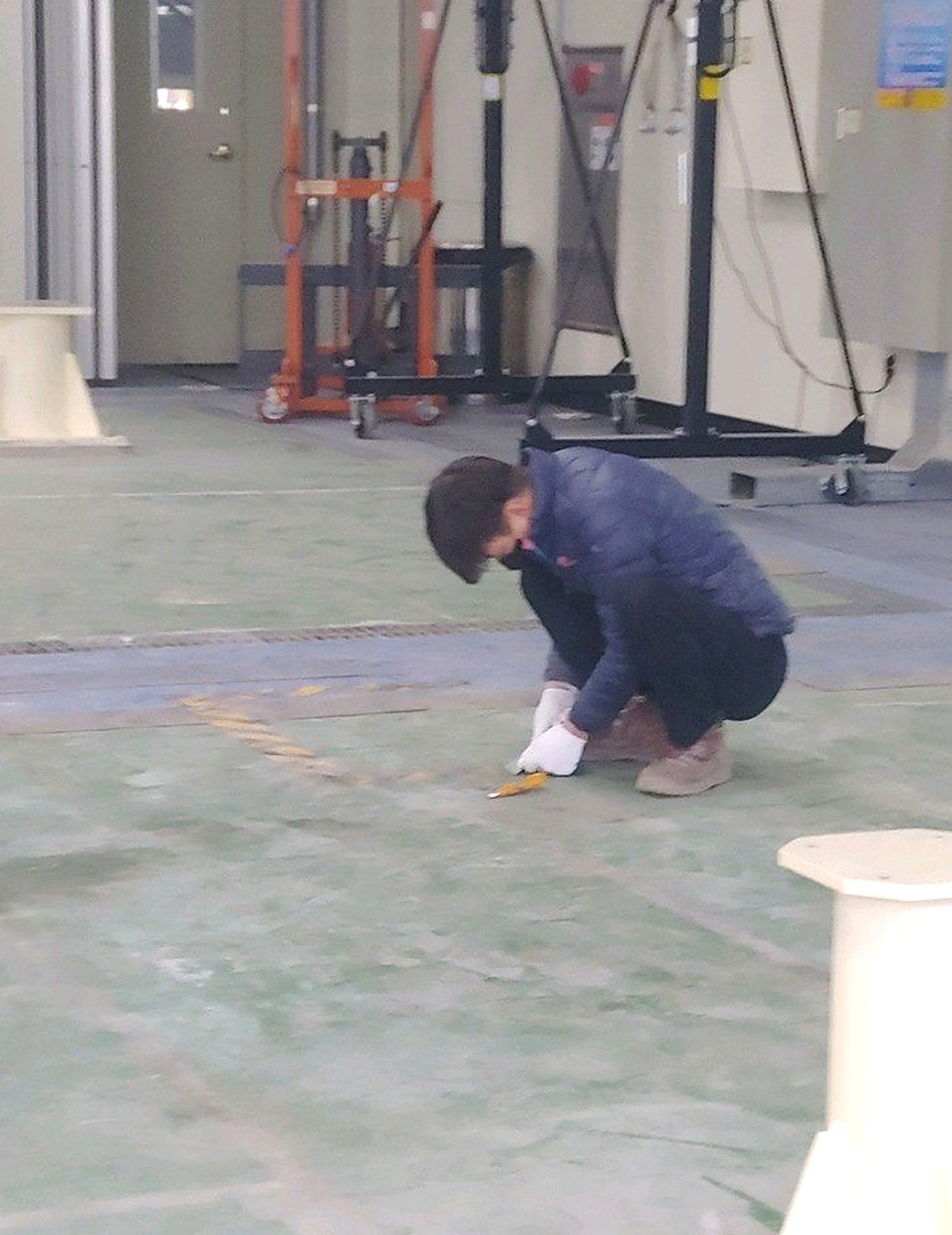 무주 바닥 에폭시 - 체육관 바닥 도장